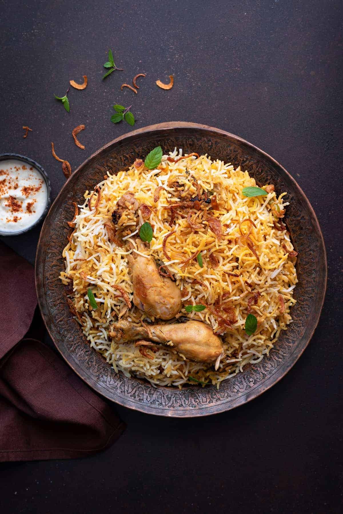 Special Chicken Dum Biryani