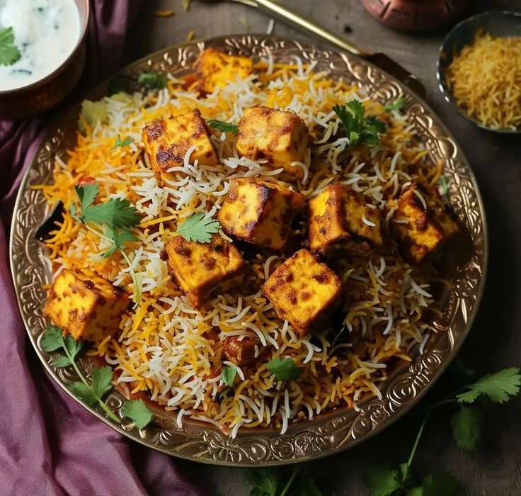 1kg Paneer Dum Biryani