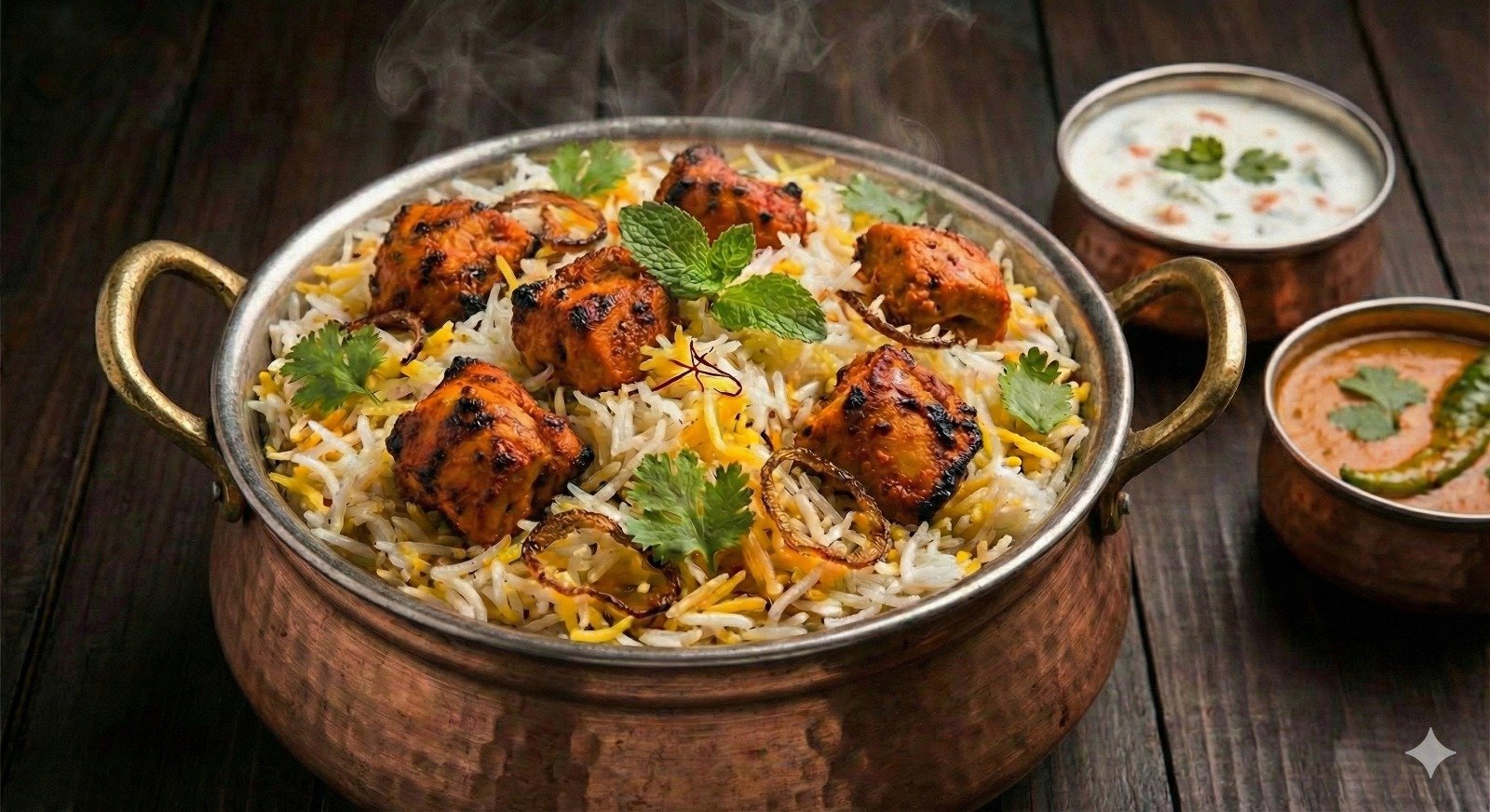 1kg Chicken Tikka Tandoori Biryani (Boneless)