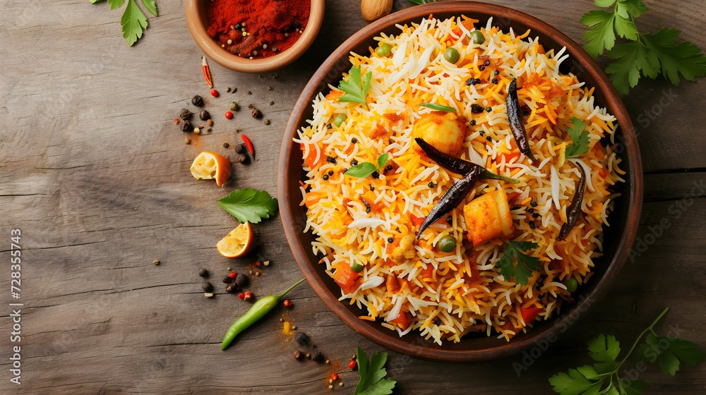 Special Veg Dum Biryani